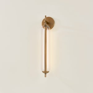 ##Antique Hardware## Blaze Exterior Wall Sconce