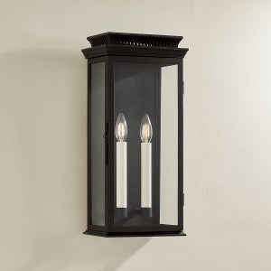 ##Antique Hardware## Louie Exterior Wall Sconce