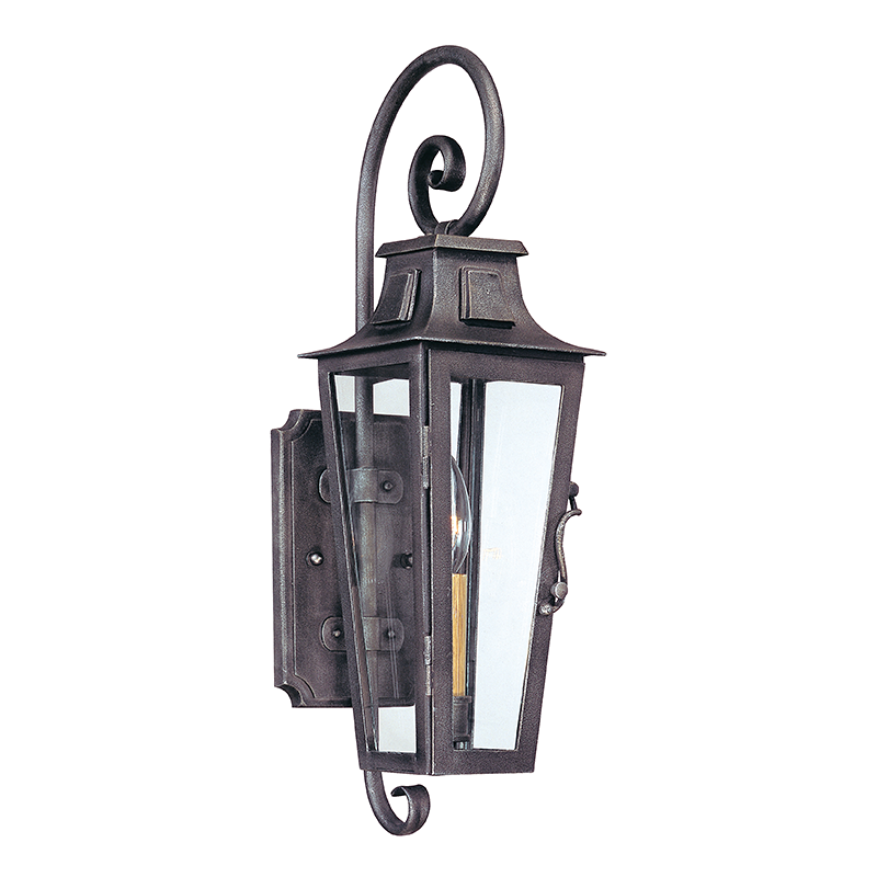 ##Antique Hardware## Parisian Square Wall Sconce