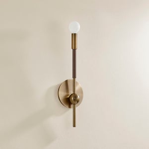 ##Antique Hardware## Obie Wall Sconce