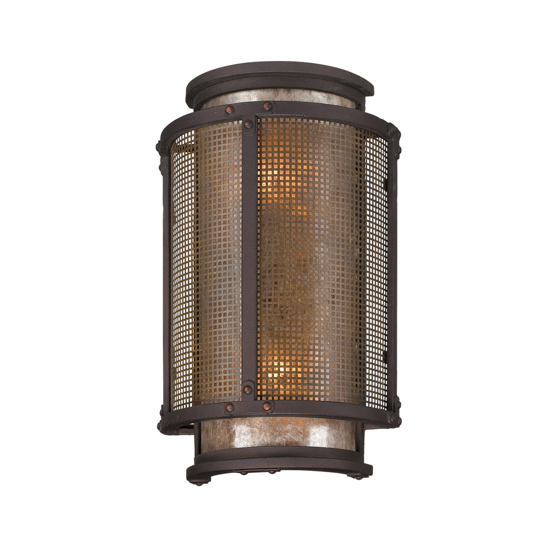 ##Antique Hardware## Copper Mountain Wall Sconce