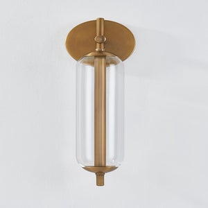 ##Antique Hardware## Blaze Exterior Wall Sconce