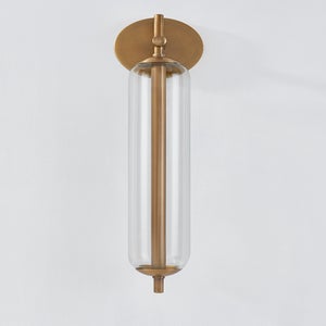 ##Antique Hardware## Blaze Exterior Wall Sconce