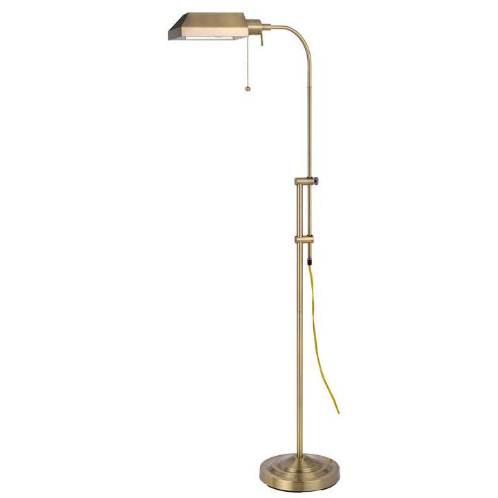 ##Antique Hardware## 100W PHARMACY FLOOR LAMP W/ADJUST POLE
