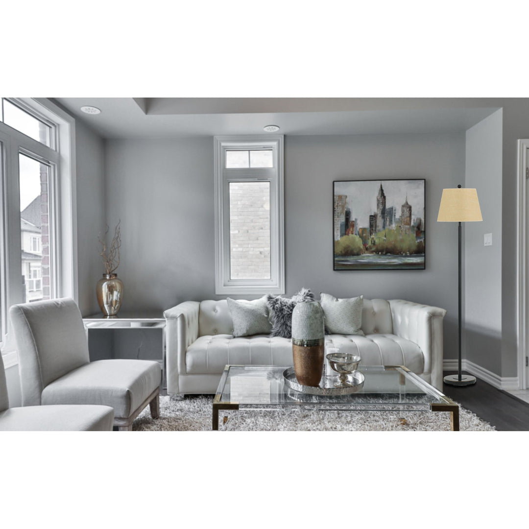 ##Antique Hardware## 150W 3WAY ANDROS METAL FLOOR LAMP