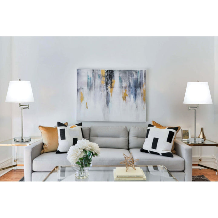 ##Antique Hardware## 150W 3WAY ANDROS METAL TABLE LAMP