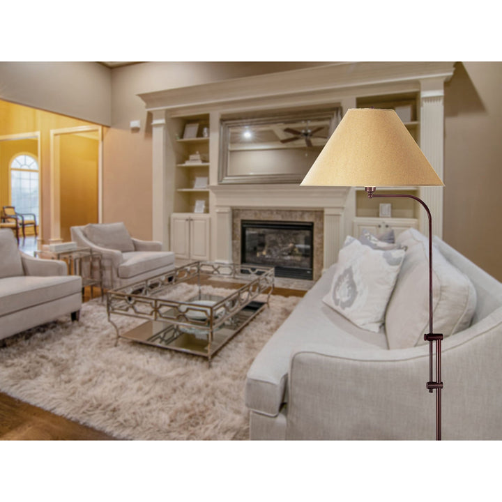 ##Antique Hardware## 150W 3WAY FLOOR LAMP W/ADJUST POLE