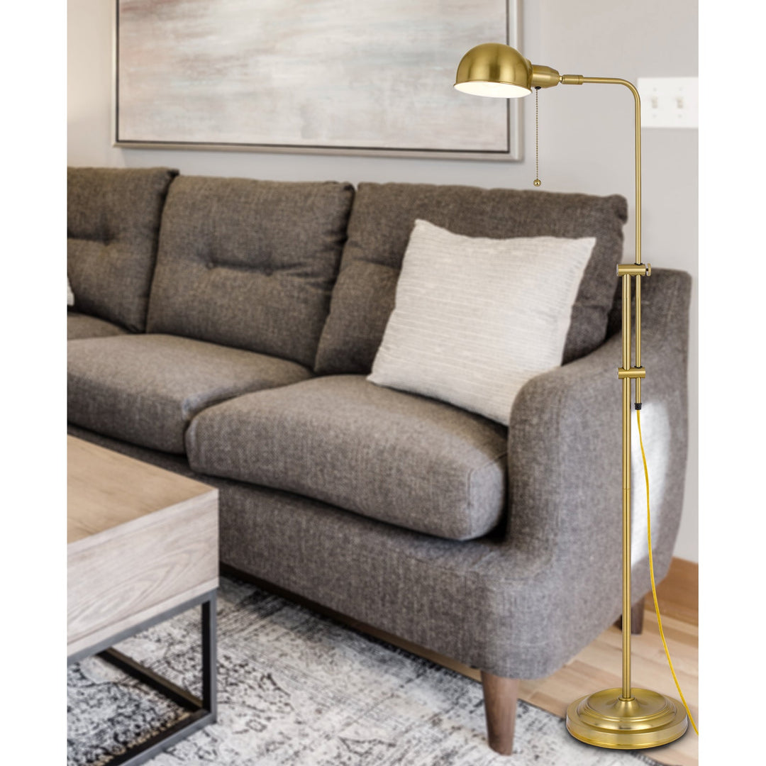 ##Antique Hardware## 60W CROBY PHARMACY ADJUSTABLE FLOOR LAMP