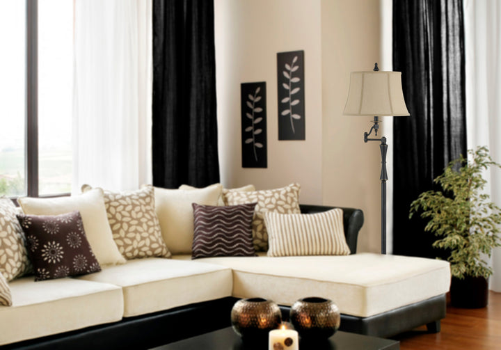 ##Antique Hardware## 150W 3 WAY MADISON SWING ARM FL LP