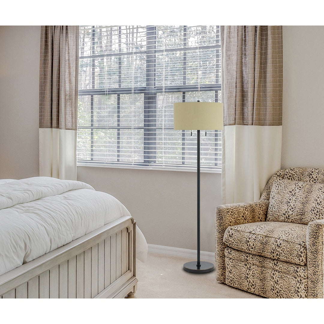 Antique Hardware 60W X 2 CALAIS METAL FLOOR LAMP Floor Lamp