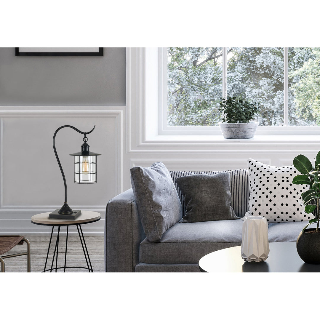 ##Antique Hardware## 60W SILVERTON DESK LAMP (EDISON BULB INCLUDED)