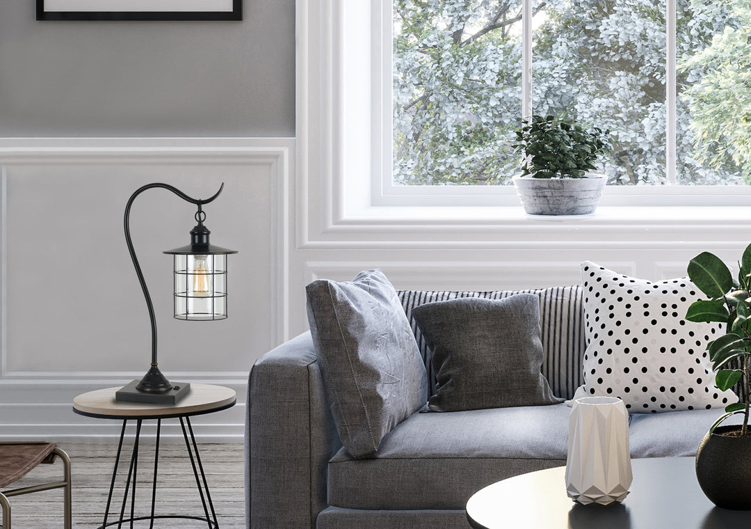 ##Antique Hardware## 60W SILVERTON DESK LAMP (EDISON BULB INCLUDED)