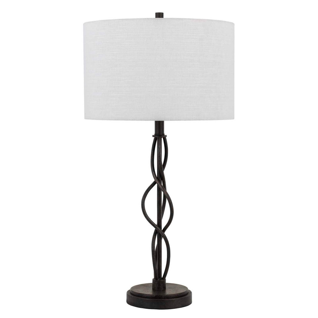 ##Antique Hardware## ANTONY 150W 3 WAY METAL TABLE LAMP