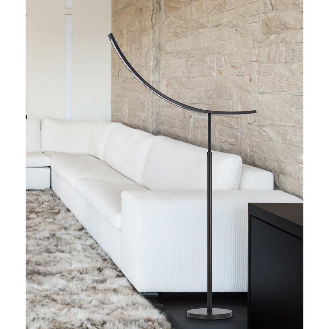 ##Antique Hardware## 17W, 3K, 1200 LUMEN METAL INTERGRATED LED ADJUSTABLE FLOOR LAMP