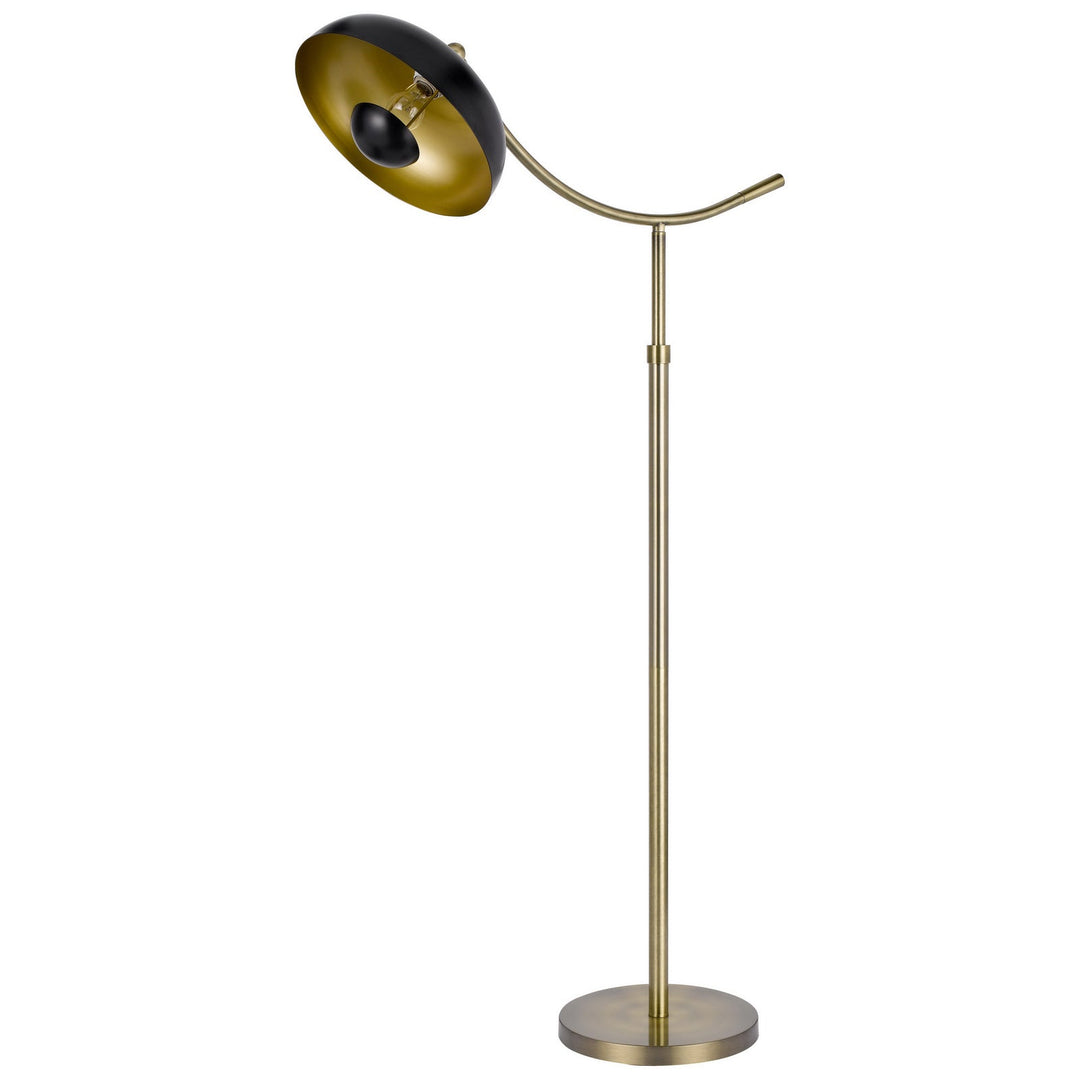 Antique Hardware 100W PLANETOID ADJUSTABLE METAL ARC FLOOR LAMP Floor Lamp