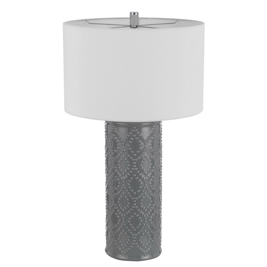 150W 3 WAY CASTINE CERAMIC TABLE LAMP. PRICED AND SOLD AS PAIRS ...