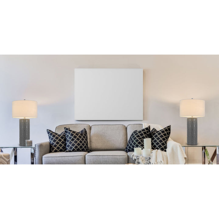 ##Antique Hardware## 150W 3 WAY CASTINE CERAMIC TABLE LAMP. PRICED AND SOLD AS PAIRS