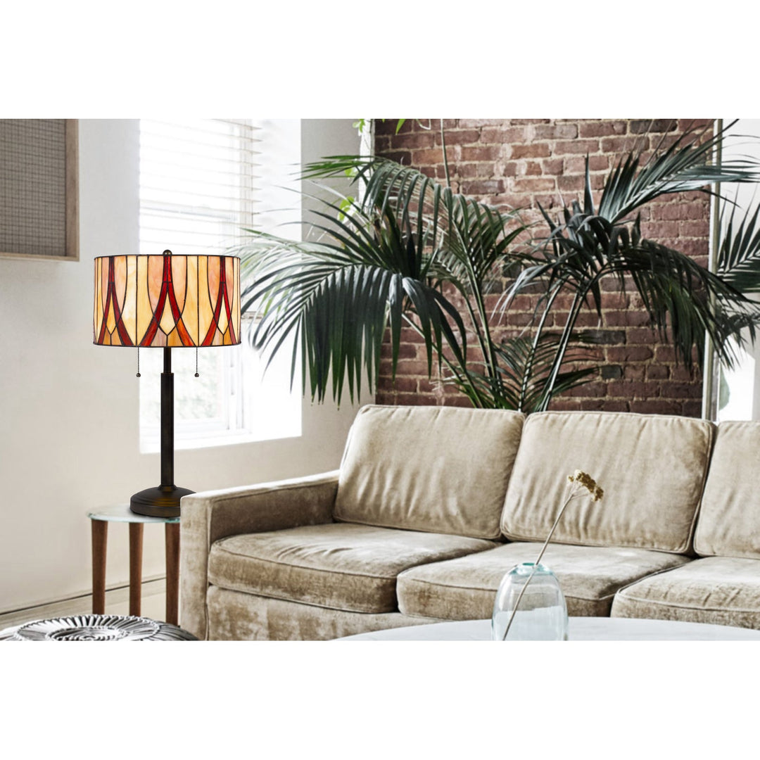 Antique Hardware 60W X 2 TIFFANY TABLE LAMP Table Lamp