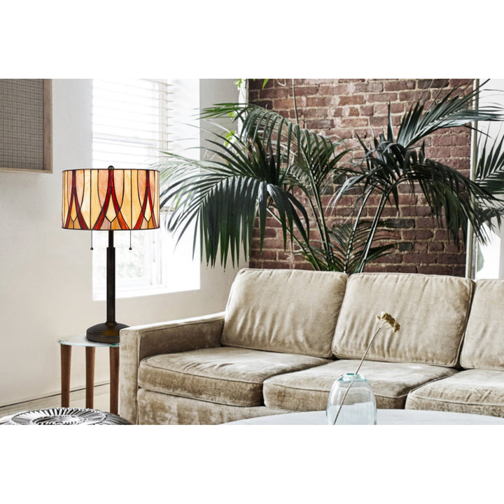 Antique Hardware 60W X 2 TIFFANY TABLE LAMP Table Lamp