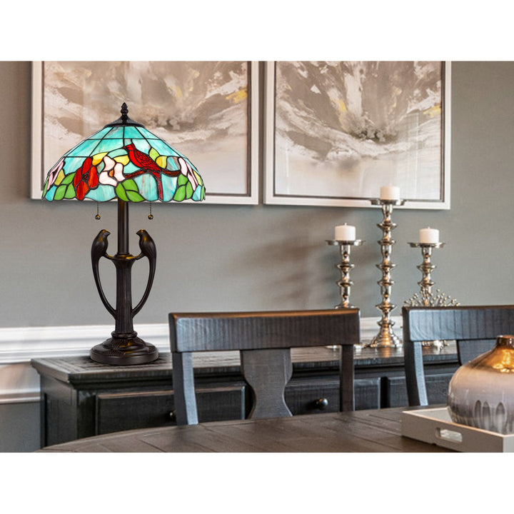 Antique Hardware 60W X 2 TIFFANY TABLE LAMP Table Lamp
