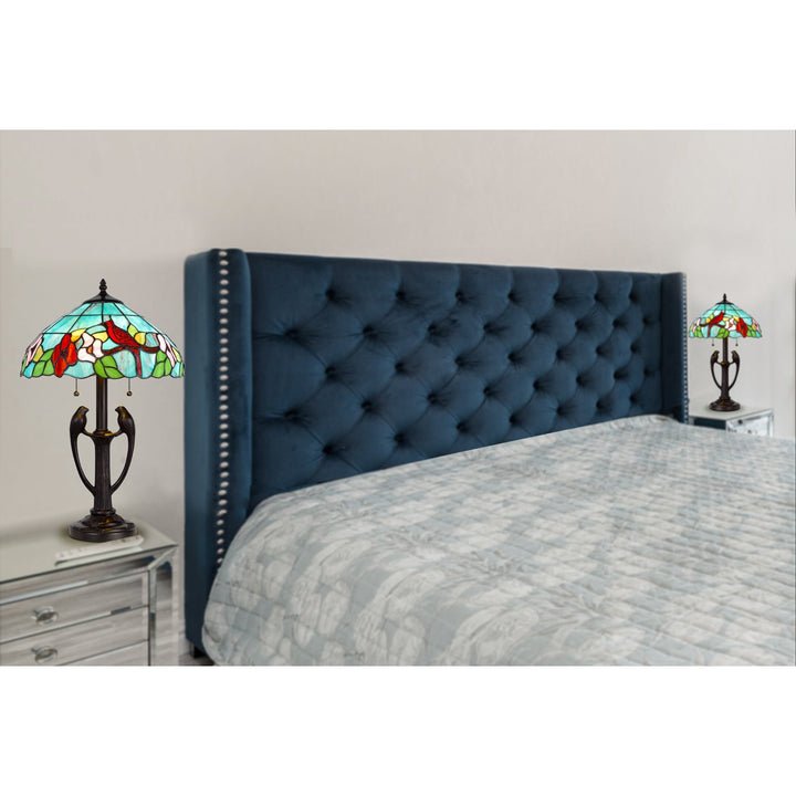 Antique Hardware 60W X 2 TIFFANY TABLE LAMP Table Lamp