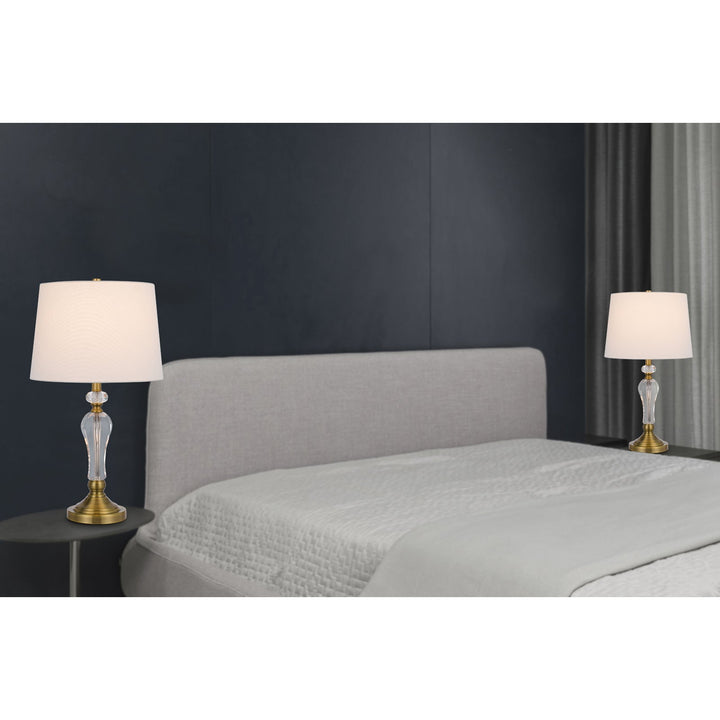 Antique Hardware 100W EASTHAM CRYSTAL TABLE LAMP - SOLD AND PRICED AS A PAIR Table Lamp