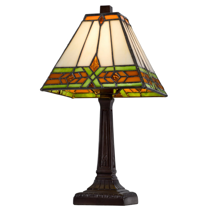 Antique Hardware 40W METAL/RESIN TIFFANY ACCENT LAMP WITH INLINE SWITCH Table Lamp