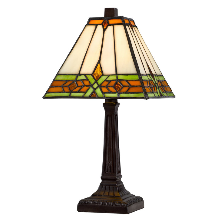 Antique Hardware 40W METAL/RESIN TIFFANY ACCENT LAMP WITH INLINE SWITCH Table Lamp