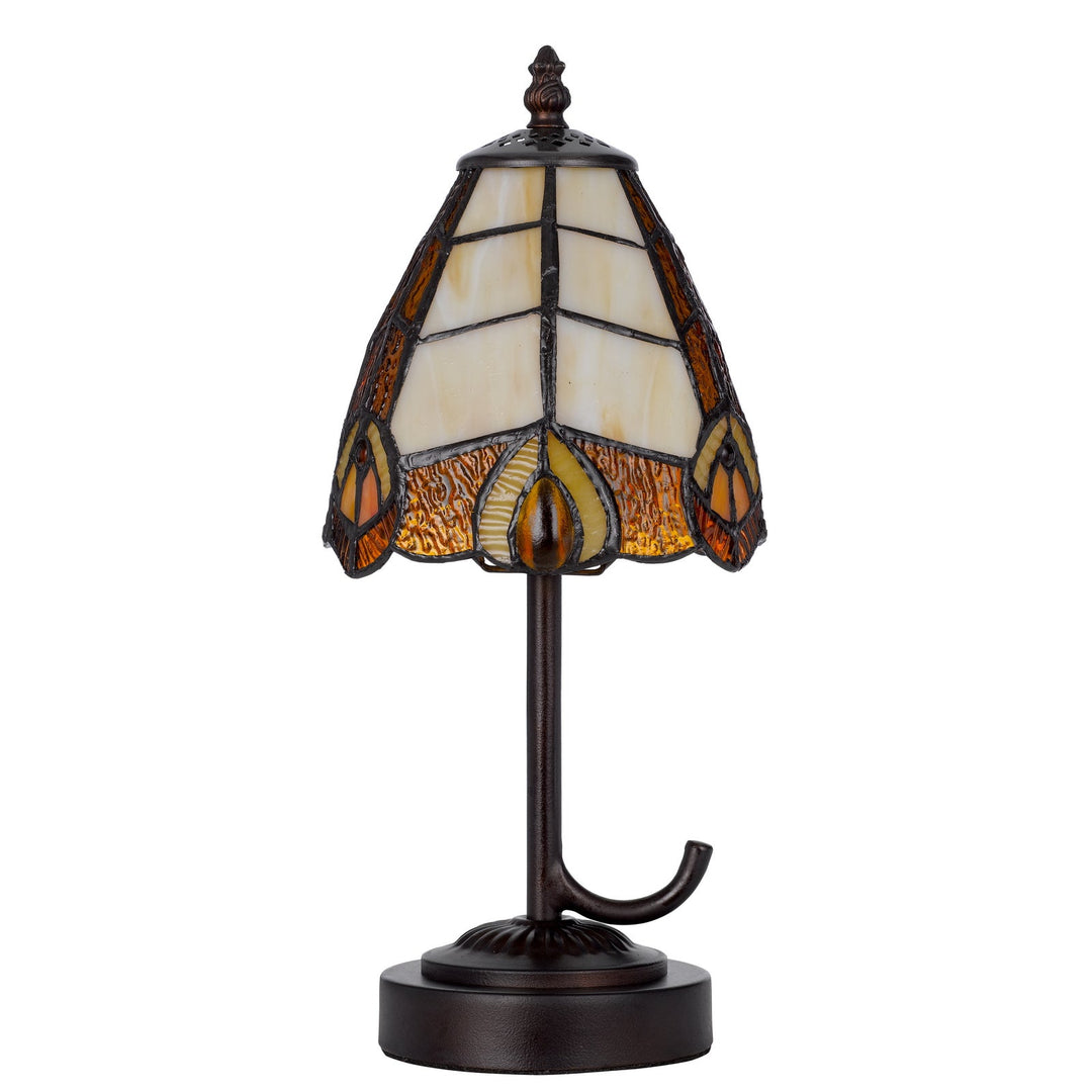 Antique Hardware 40W METAL/RESIN TIFFANY ACCENT LAMP WITH INLINE SWITCH Table Lamp