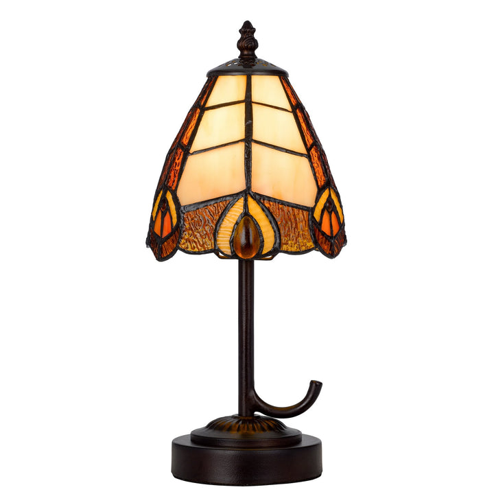 Antique Hardware 40W METAL/RESIN TIFFANY ACCENT LAMP WITH INLINE SWITCH Table Lamp