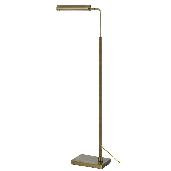 ##Antique Hardware## DELRAY 17W, 3000K NON DIMMABLE INTEGRATED LED METAL FLOOR LAMP WITH ADJUSTABLE HEIGHT