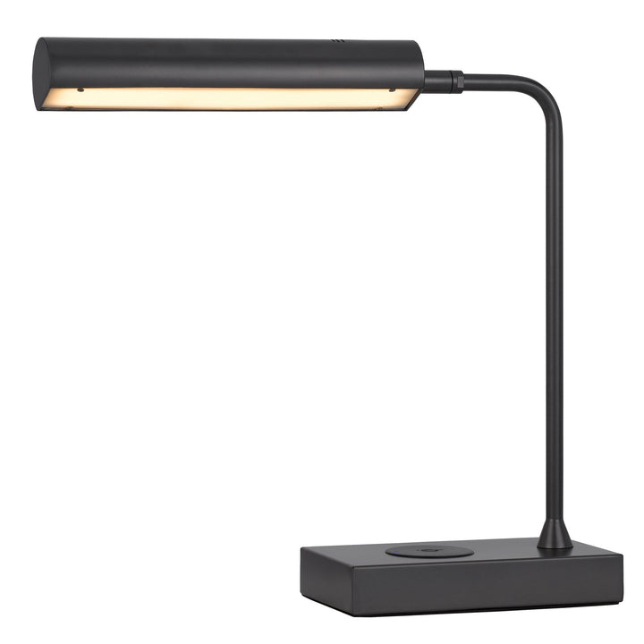 ##Antique Hardware## DELRAY 12W INTERGRATED LED METAL DESK LAMP WITH WIRELESS CHARGING PORT