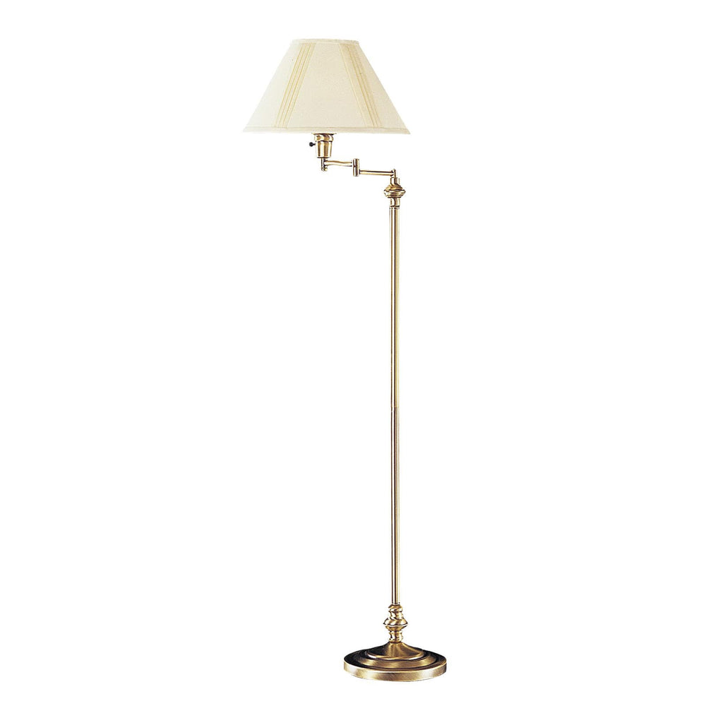 ##Antique Hardware## 150W 3 WAY SWING ARM FLOOR LAMP