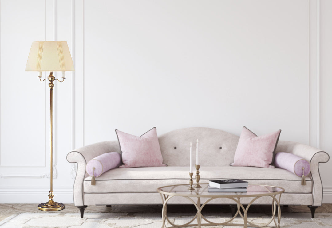 ##Antique Hardware## 150W 6 WAY FLOOR LAMP