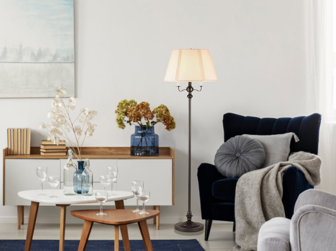 ##Antique Hardware## 6 WAY METAL FLOOR LAMP