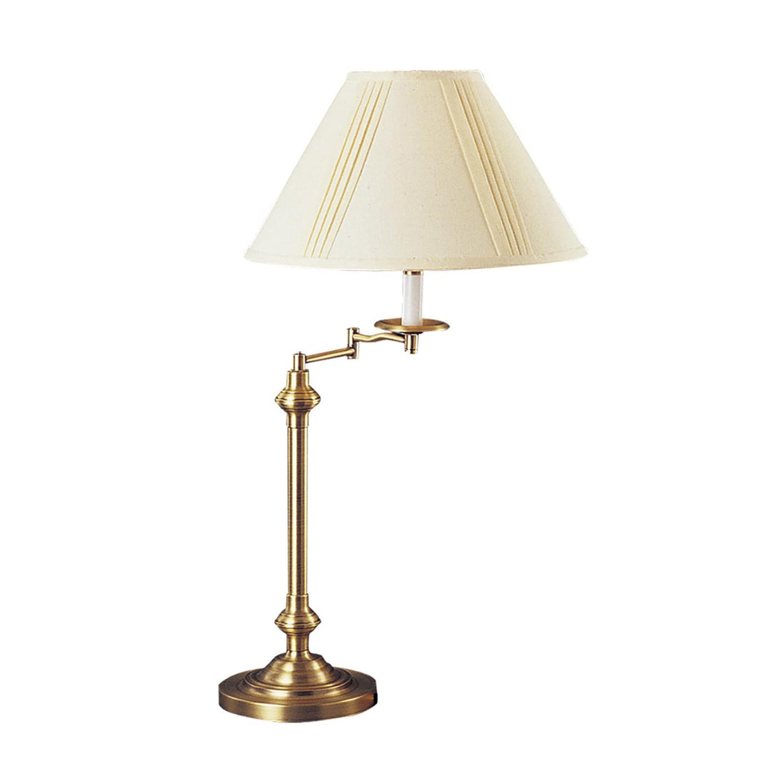##Antique Hardware## 150W 3 WAY SWING ARM TABLE LAMP