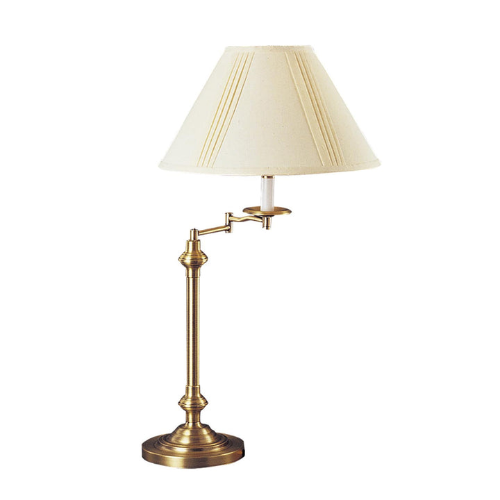 ##Antique Hardware## 150W 3 WAY SWING ARM TABLE LAMP