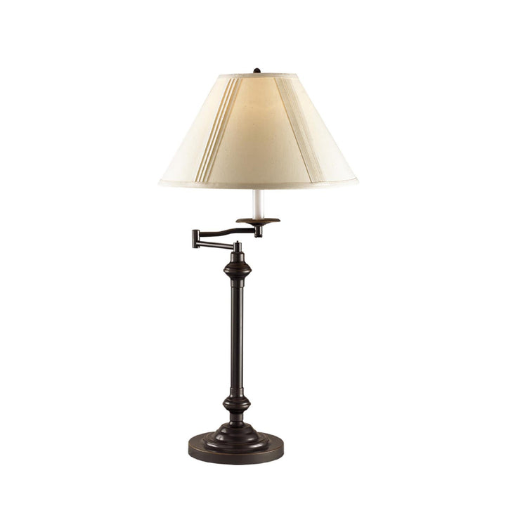 ##Antique Hardware## 150W 3 WAY SWING ARM TABLE LAMP