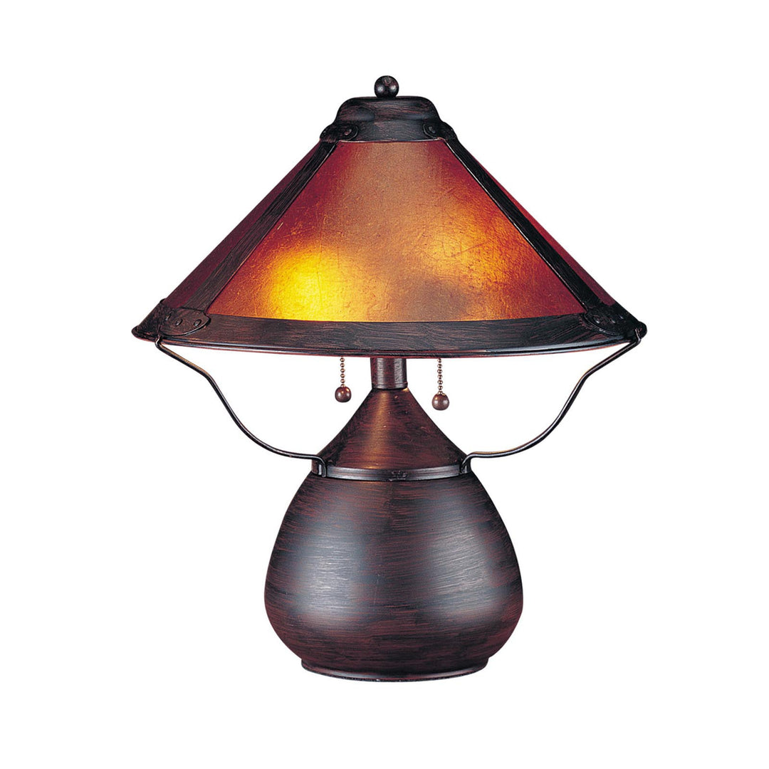 ##Antique Hardware## 40W X 2 MICA TABLE LAMP