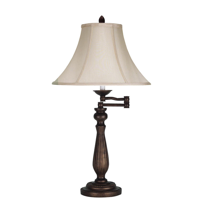 ##Antique Hardware## 150W 3 WAY SWING ARM TABLE LAMP