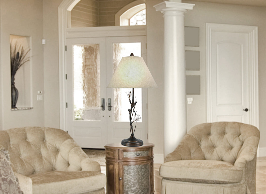 ##Antique Hardware## 150W 3WAY PINE TWIG IRON TB LP