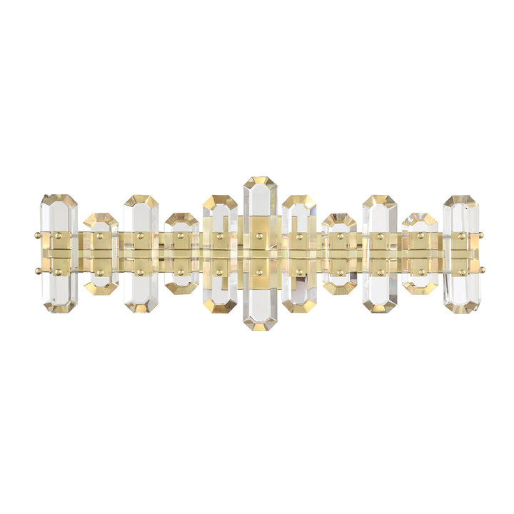 ##Antique Hardware## Bolton 3 Light Aged Brass Bathroom Vanity