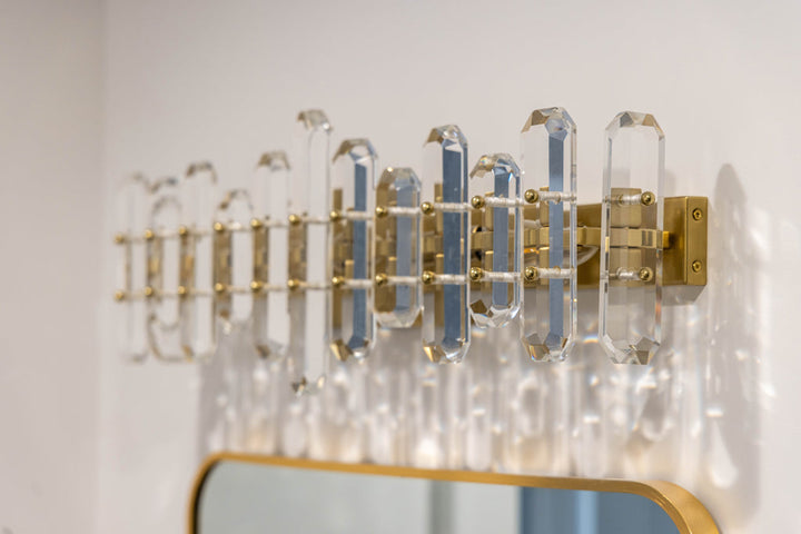 ##Antique Hardware## Bolton 3 Light Aged Brass Bathroom Vanity