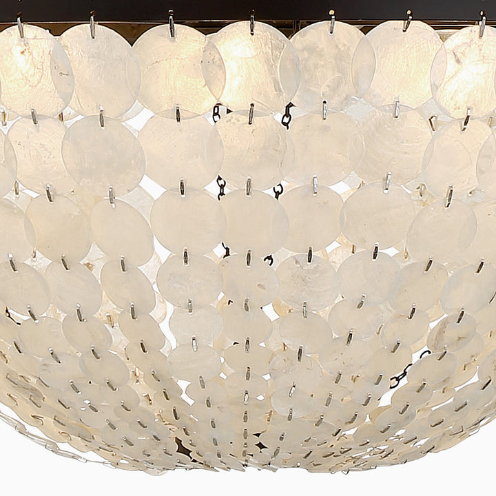 ##Antique Hardware## Brielle 6 Light Dark Bronze Chandelier