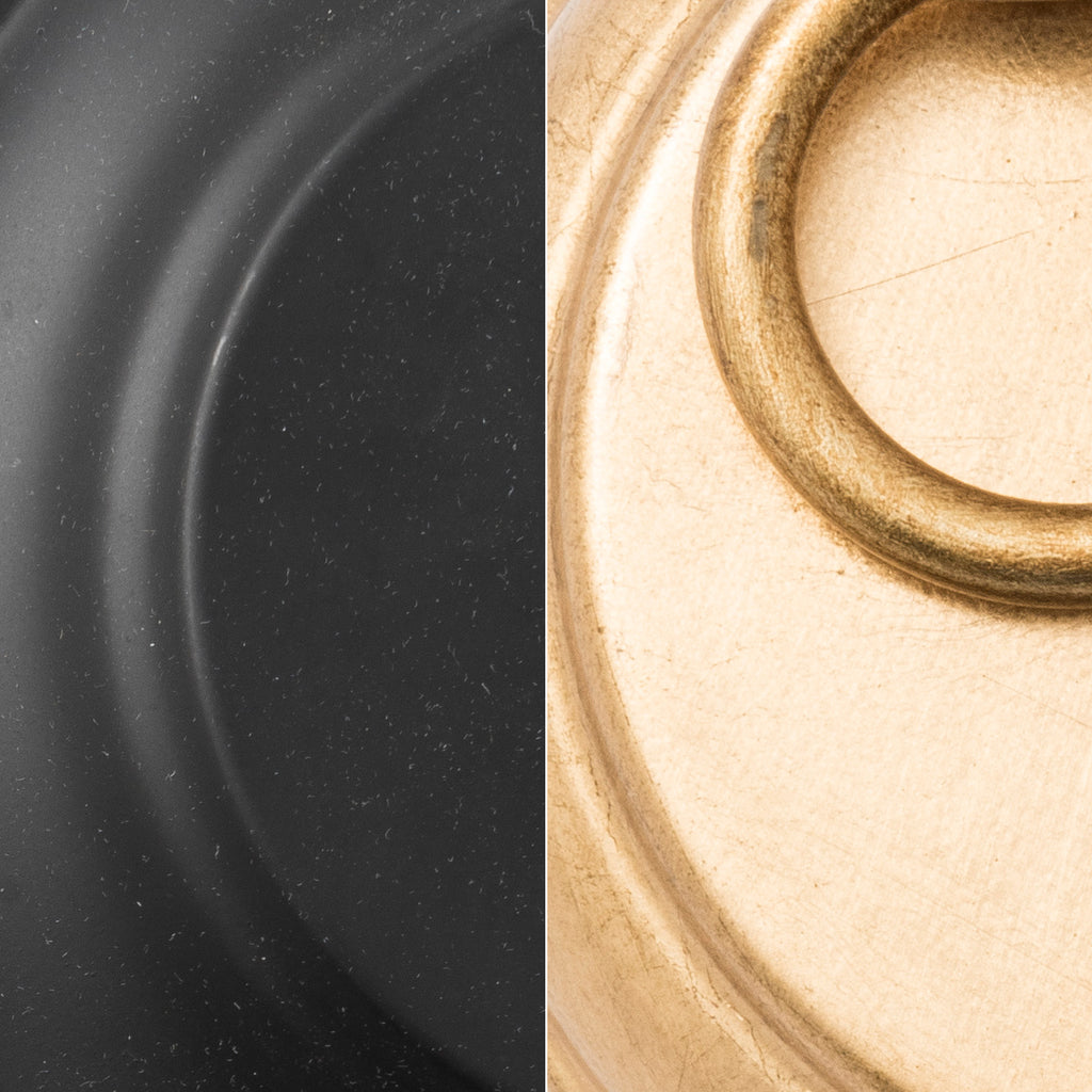 ##Antique Hardware## Odelle 4 Light Black + Antique Gold Chandelier