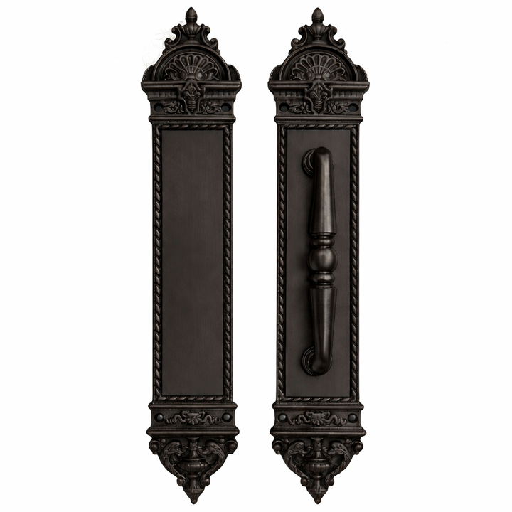 16 1/4 Inch L'Enfant Style Door Pull & Push Plate Set (Several Finishes Available)