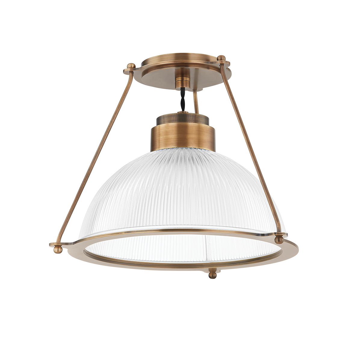 ##Antique Hardware## Glint Semi Flush