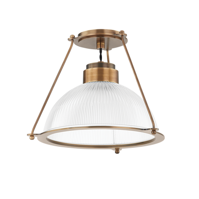 Antique Hardware Glint Semi Flush Semi Flush