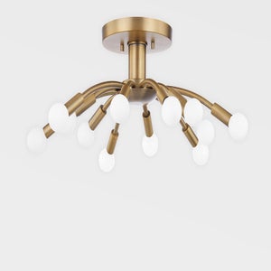 ##Antique Hardware## Tristan Semi Flush