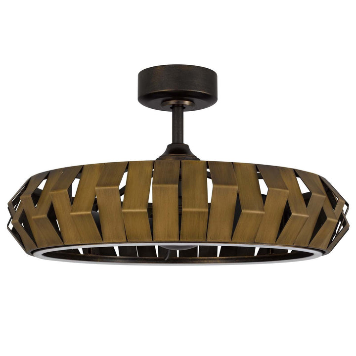 ##Antique Hardware## Ultra Quiet 6 Speed Dimmable Arroyo Ceiling Fan